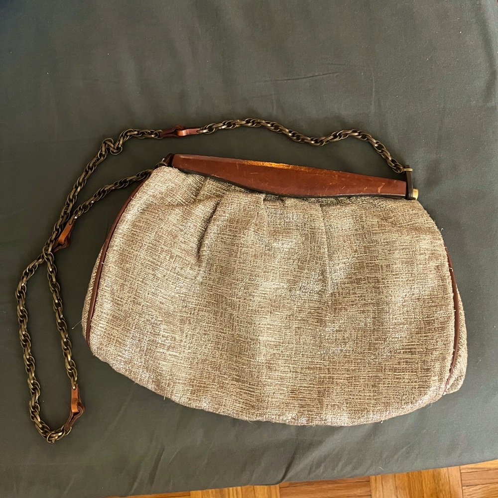 Lovely Marni metallic thread bag
